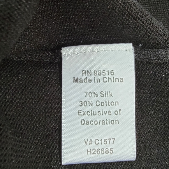 Coldwater Creek Cotton and Silk Sleeveless Top Size Large EUC - Picture 6 of 7